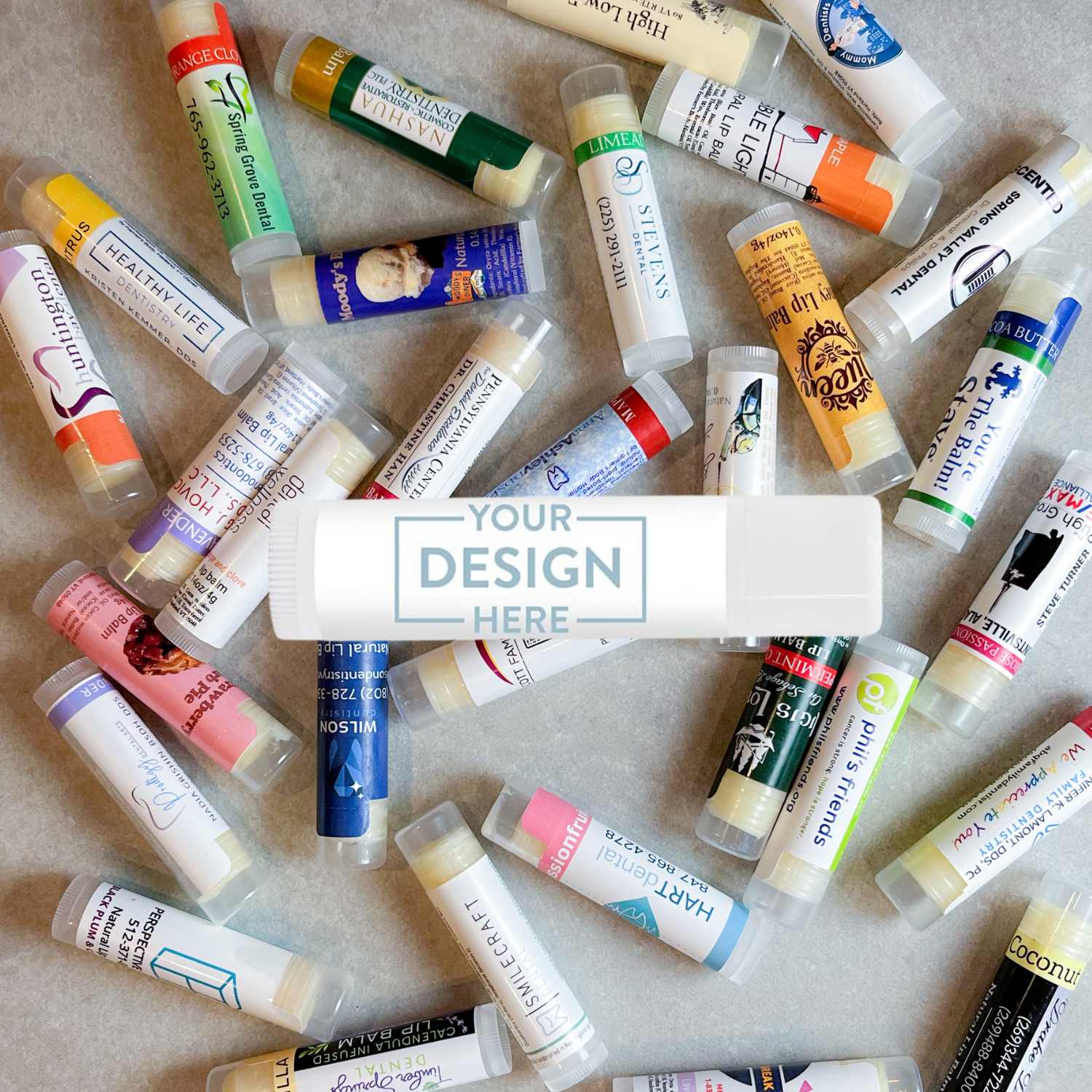 Custom Logo Lip Balm