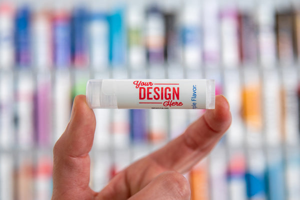 Custom lip balms