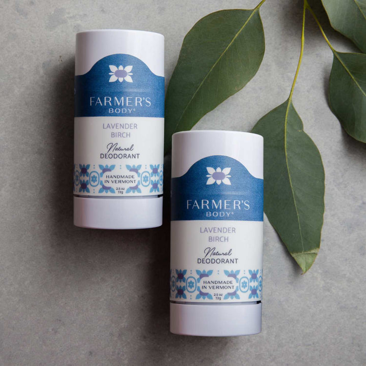 Natural Deodorant Duo (2-pack)