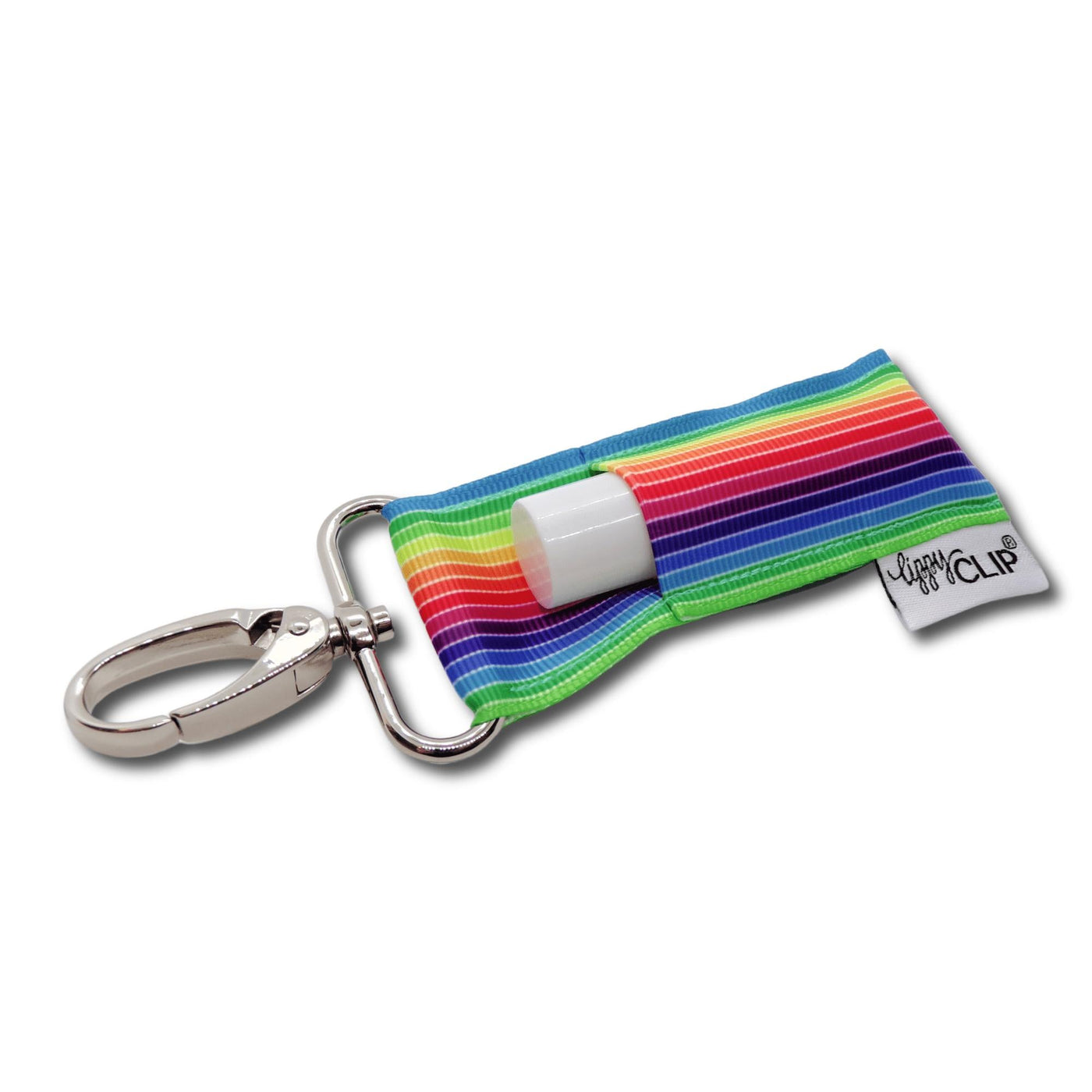 Rainbow Stripe Lippy Clip